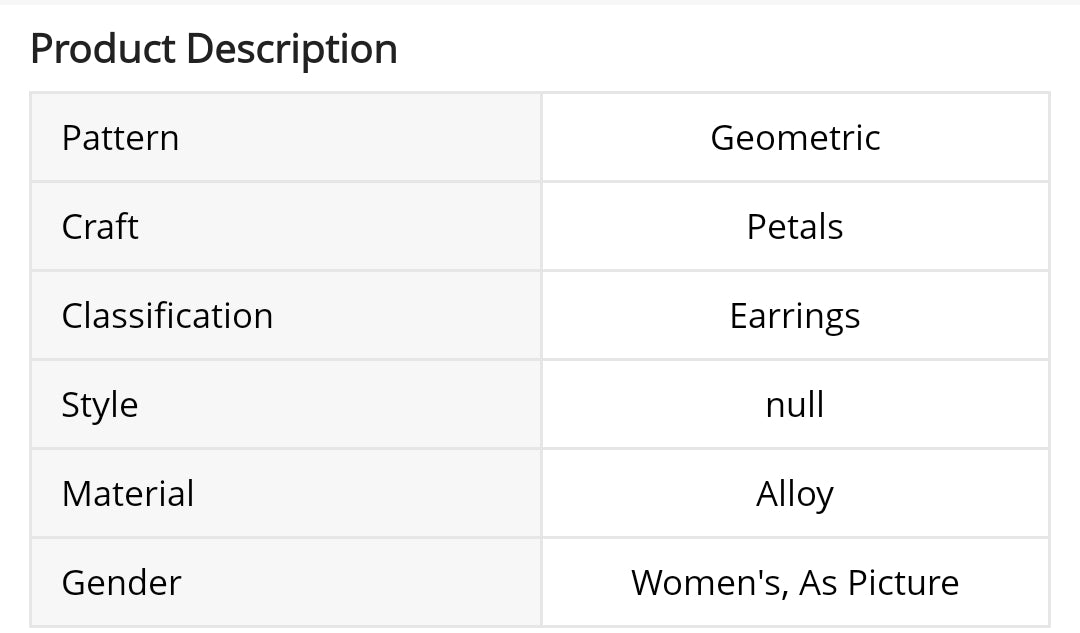 French Vintage Drop Earrings