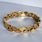 Noir Band Bracelet | 18K Gold Plated-Step - Up